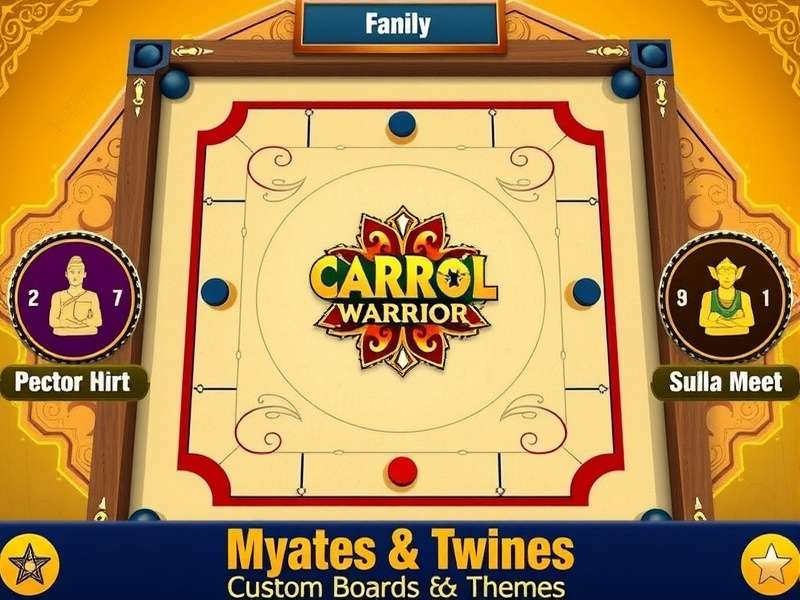 Bharat Carrom Warrior gameplay screenshot